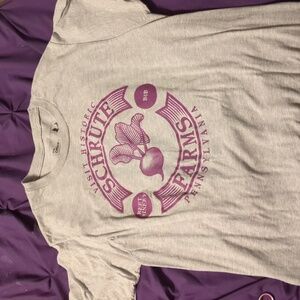 The Office Schrute Farms Be et Winery Gray T-Shirt Size M